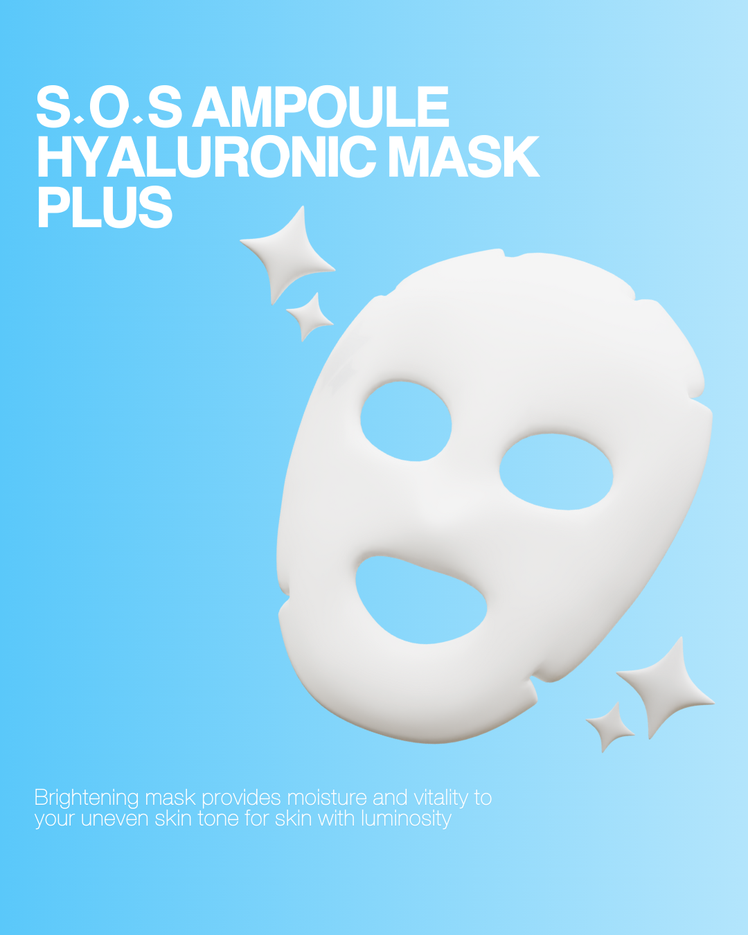 Water Luminous S.O.S Ampoule Hyaluronic Mask Plus